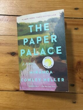 The Paper Palace by Miranda Cowley Heller - Teal & Pastel Cover